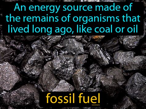 fossil fuels definition biology